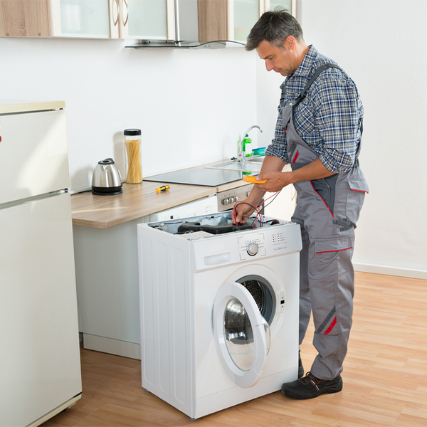 can you walk me through the steps of troubleshooting my washer issue in Phelps WI